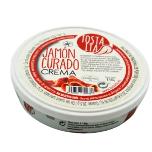 Crema de jamón curado - Caja Latas 110gr
