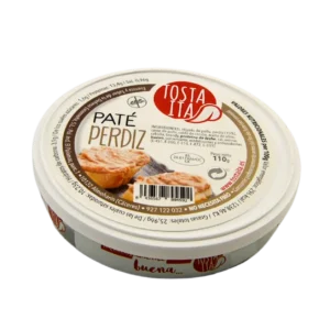 Paté de perdiz - Caja Latas 110gr