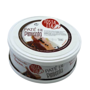 Paté a la pimienta - Caja Latas 250gr