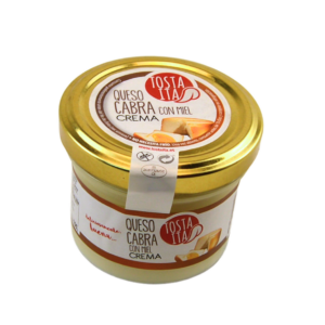 crema de queso de cabra con miel 100gr